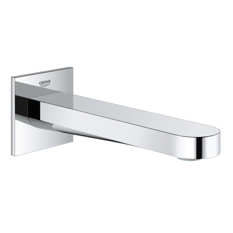 Modern Chrome Wall Mounted Universal Fit Tub Spout