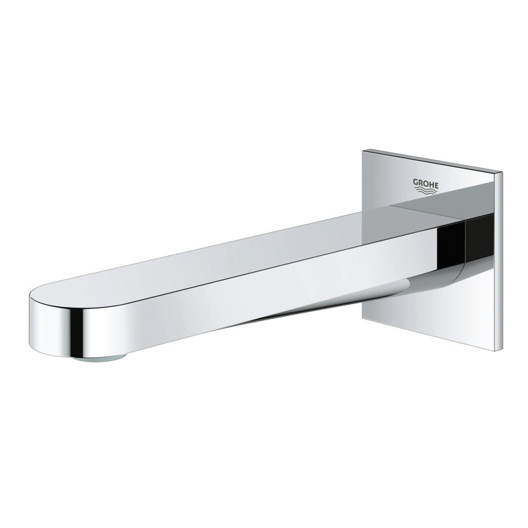 Modern Chrome Wall Mounted Universal Fit Tub Spout