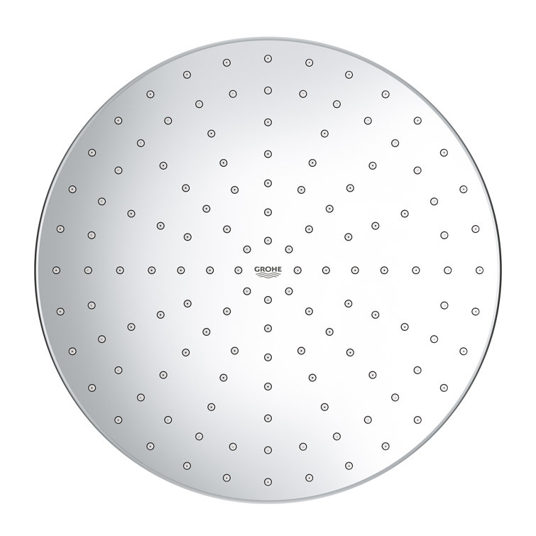 Contemporary Black 12'' Square Wall Mounted Shower Head