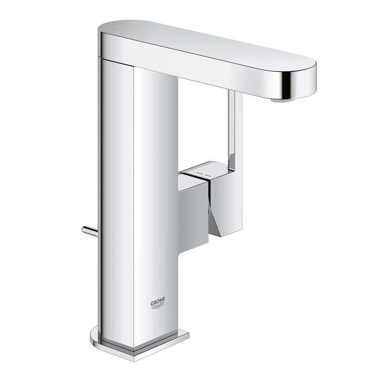 Grohe Plus Elegance Single-Hole 7.5" StarLight Chrome Bathroom Faucet
