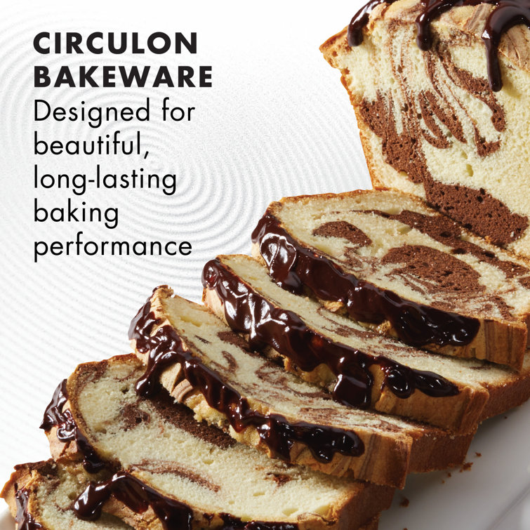Circulon 9" x 5" Chocolate Brown Nonstick Carbon Steel Loaf Pan