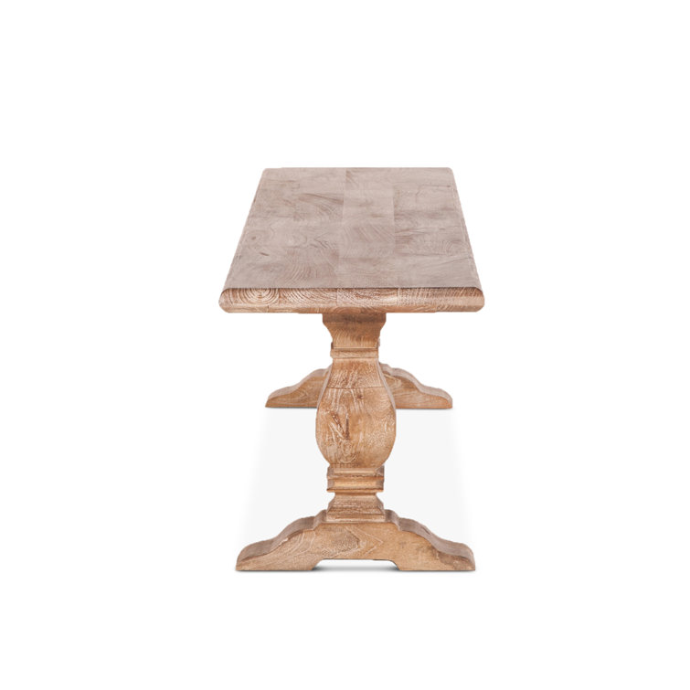 San Rafael Oversized Antique Mango Wood Dining Bench