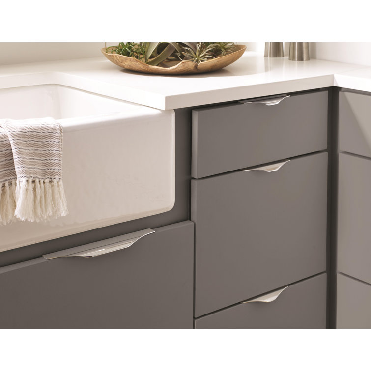Polished Chrome 9.75" Modern Cabinet Edge Pull