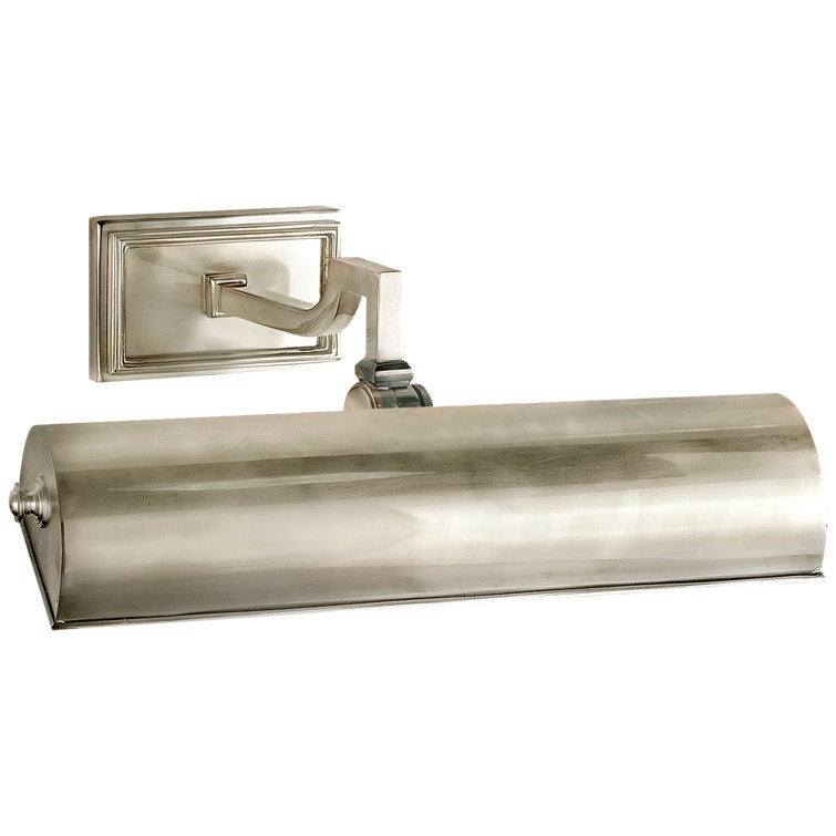 Dean Brushed Nickel Electric Wall Mounted Picture Light