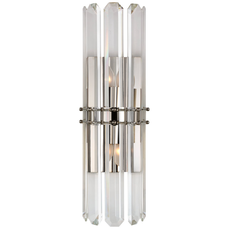 Bonnington Sleek 22" Nickel Hallway/Bathroom Sconce