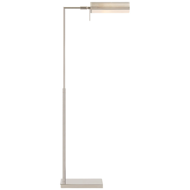 Adjustable Precision Pharmacy 39.5" Floor Lamp in Polished Nickel