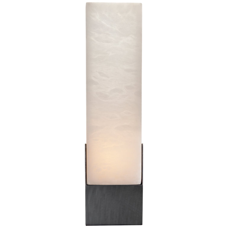 Elegant Bronze and Black 16" Outdoor Wall Light - Energy Star