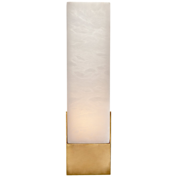 Elegant Outdoor Brass-Bronze 16'' Direct Wired Wall Sconce