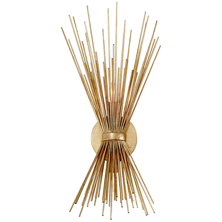 Strada Organic Nickel 19.5" Dimmable Wall Sconce