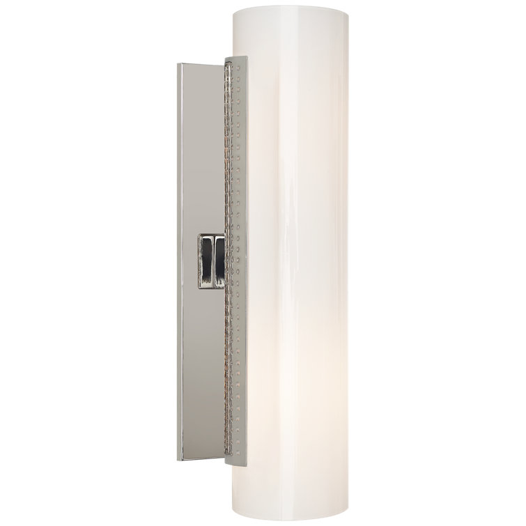 Precision 14" Chrome Outdoor Dimmable Wall Sconce