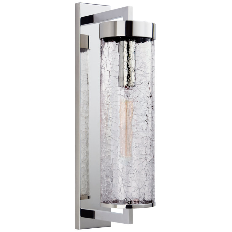 Polished Nickel 20" Dimmable Direct Wired Sconce