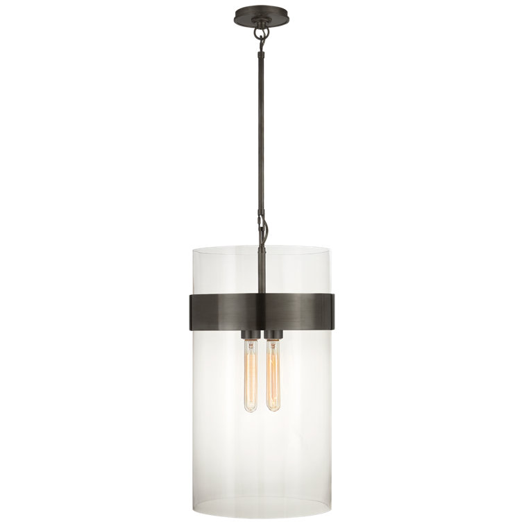 Presidio Medium Bronze 4-Light Indoor/Outdoor Pendant