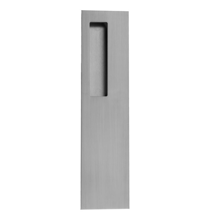 Satin Stainless Steel Recessed Push/Pull Plate