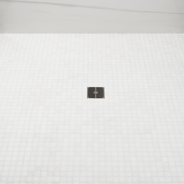 Thassos White 1x1 Polished Marble Mosaic Tile