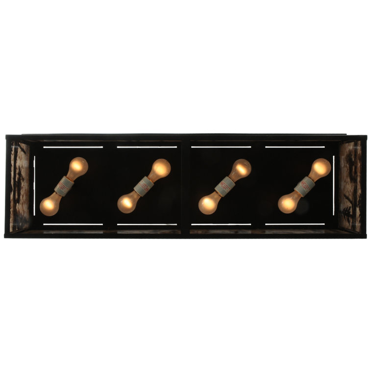 Black Glass 8-Light Indoor/Outdoor Globe Chandelier