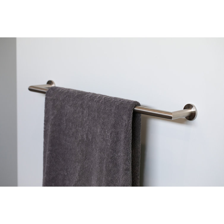 Kubic 24'' Polished Nickel U-Shape Wall Mounted Towel Bar