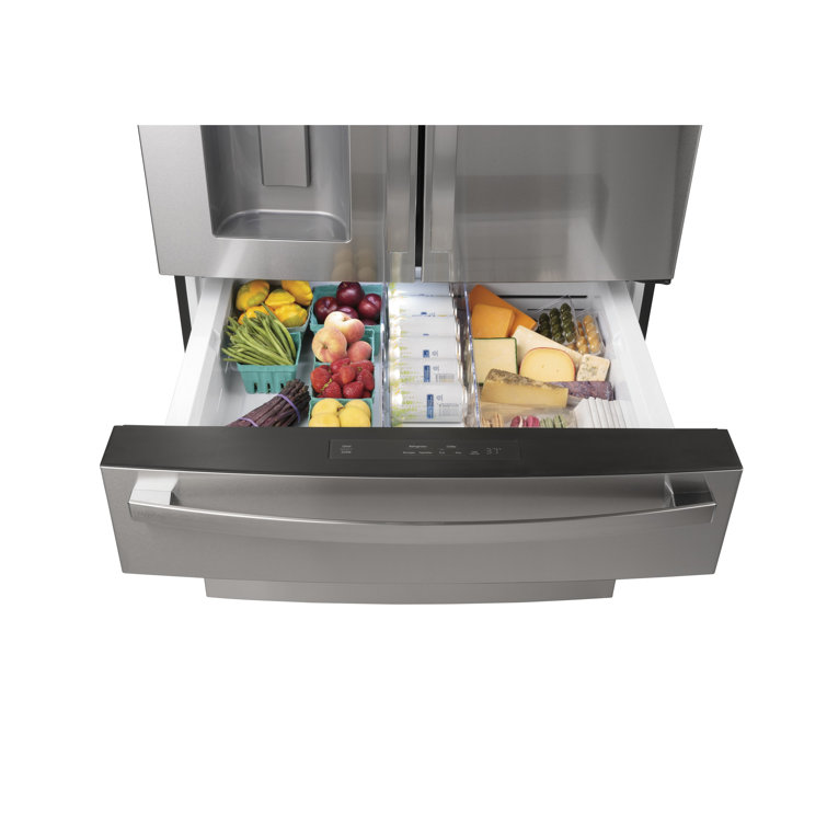 Stainless Steel 36" Smart French Door Refrigerator with Ice Maker