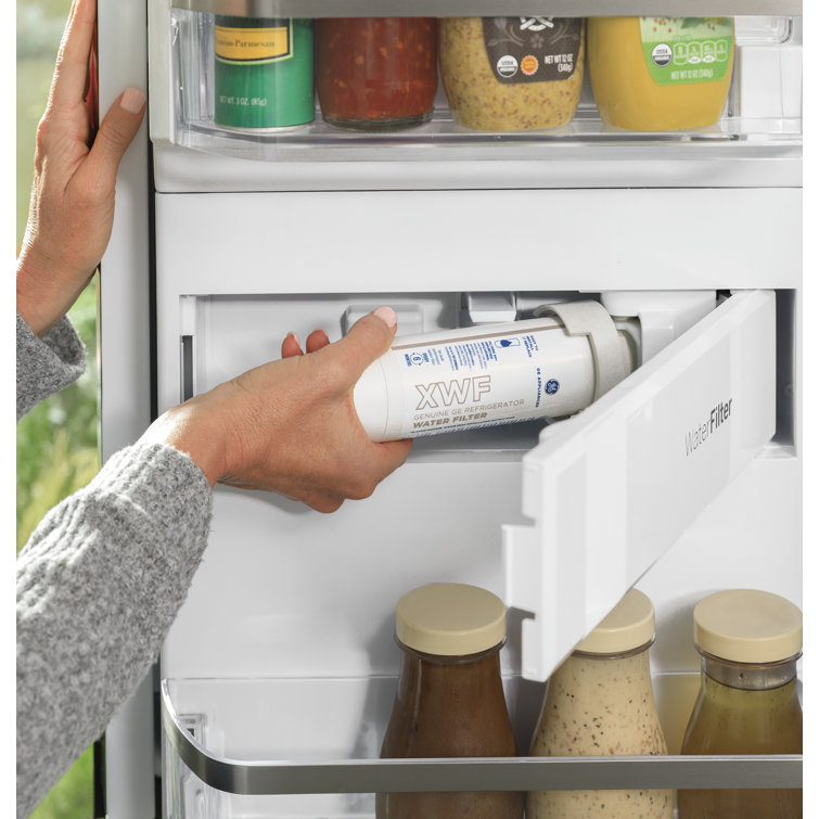 Stainless Steel 36" Smart French Door Refrigerator with Ice Maker