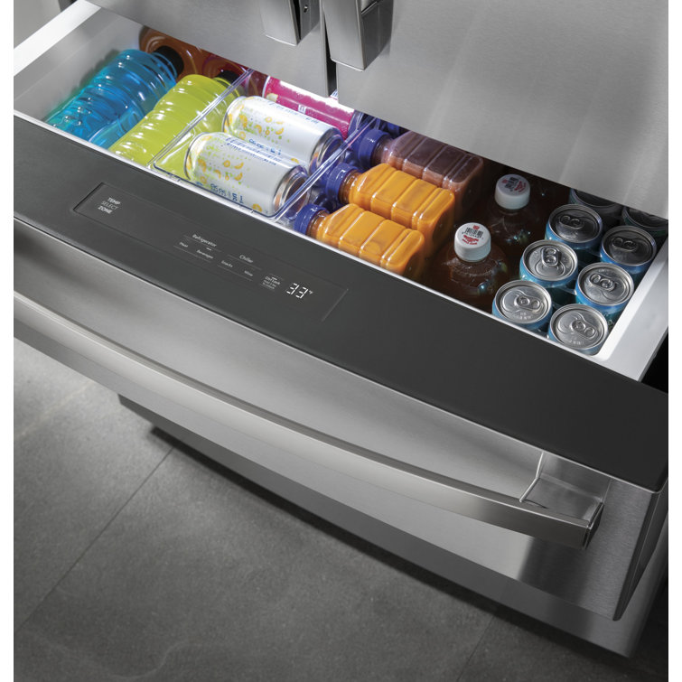 Stainless Steel 36" Smart French Door Refrigerator with Ice Maker