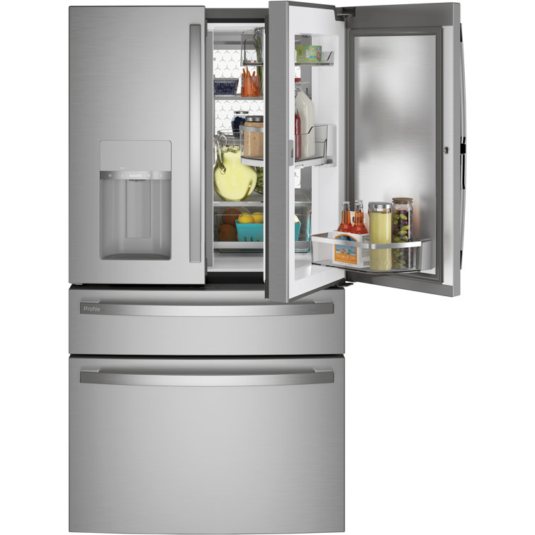Stainless Steel 36" Smart French Door Refrigerator with Ice Maker