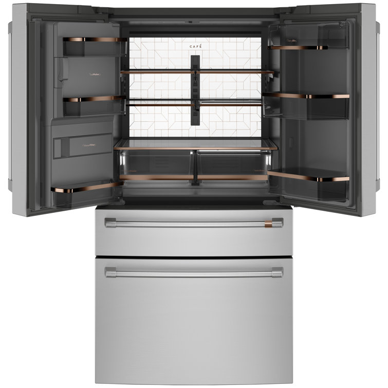Stainless Steel Smart French Door Refrigerator with Ice Maker