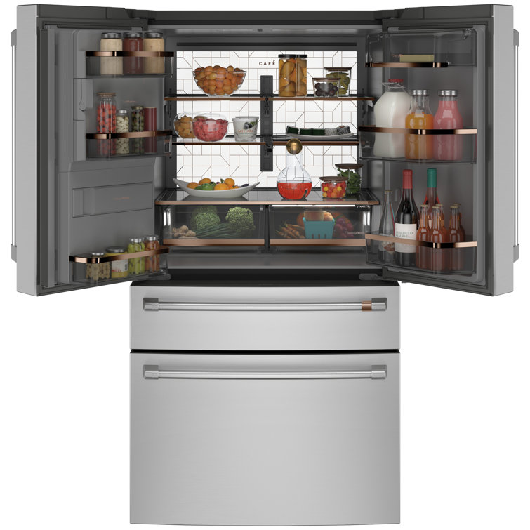 Stainless Steel Smart French Door Refrigerator with Ice Maker