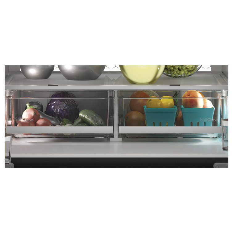 Stainless Steel 36" Smart French Door Refrigerator with Ice Maker