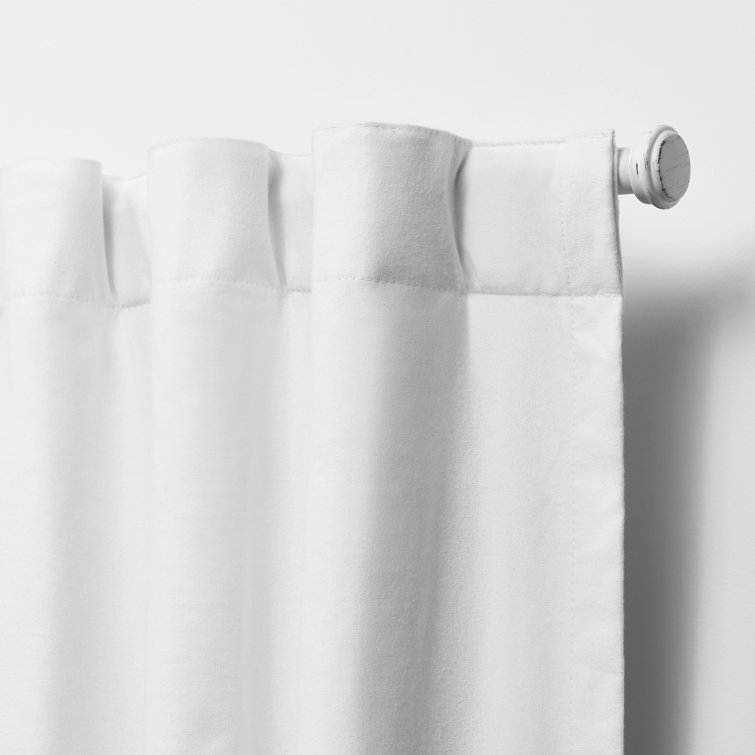 Taupe Velvet Blackout Rod Pocket Curtain Panel 52" x 96"