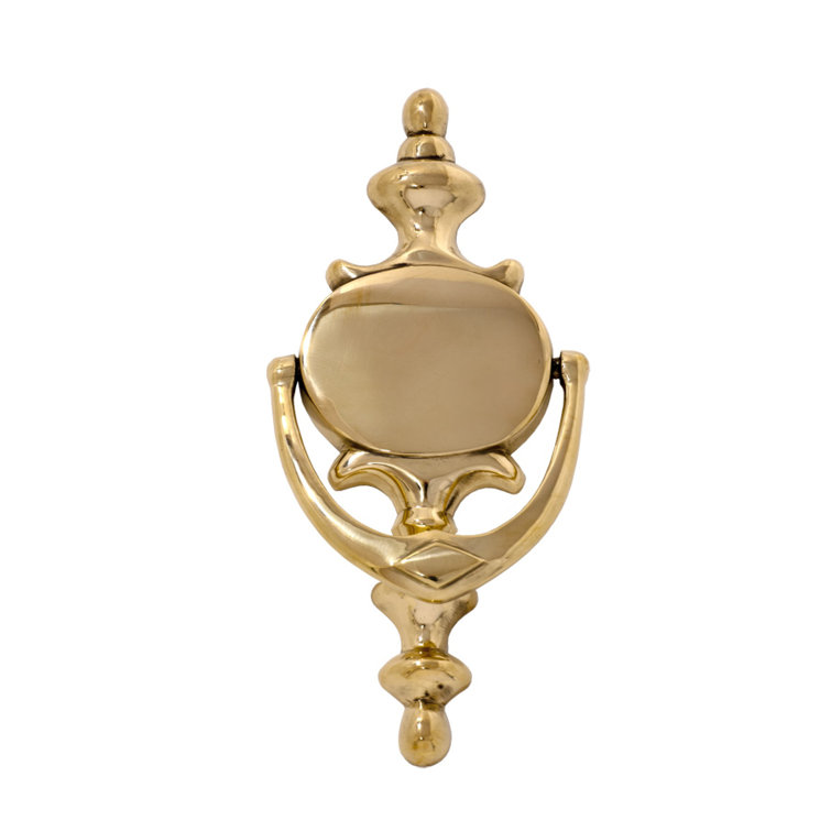 Imperial Polished Brass Exterior Door Knocker