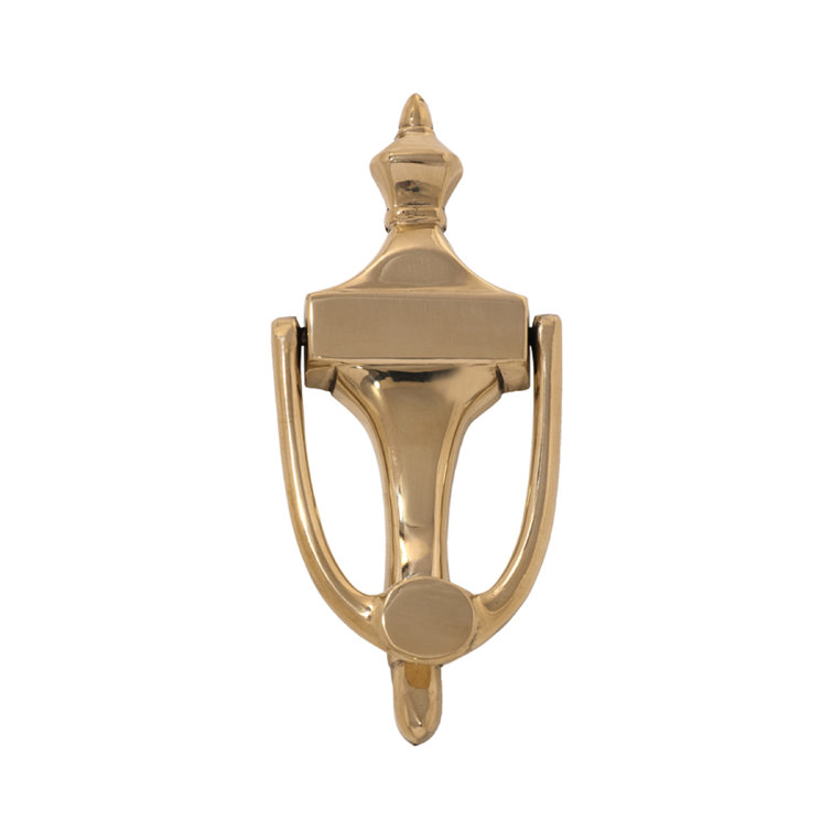 Polished Brass Traditional Ravenna Door Knocker