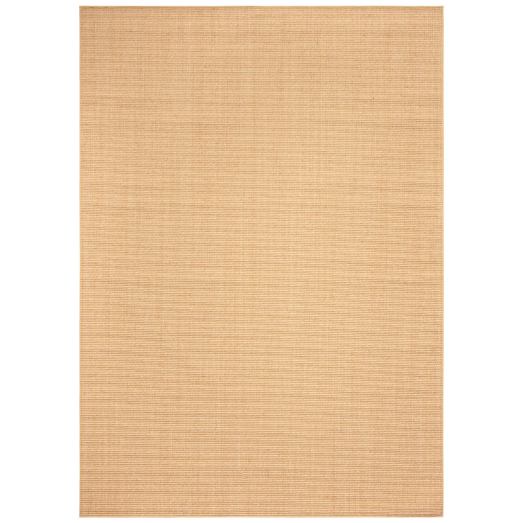 Beige/Ivory Hand-knotted Wool Rectangular 9' x 12' Rug