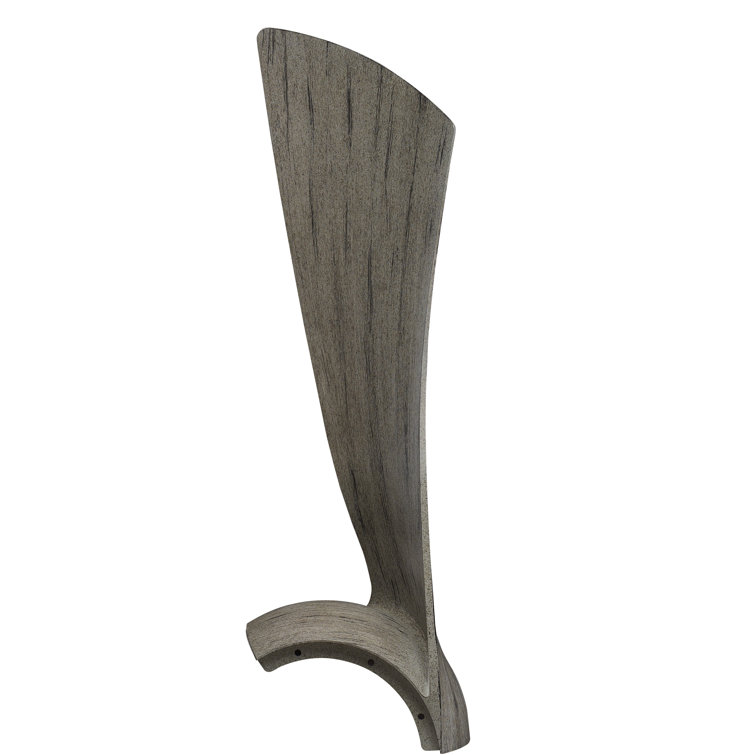 Weathered Wood 44-inch Ceiling Fan Blades Set of Three