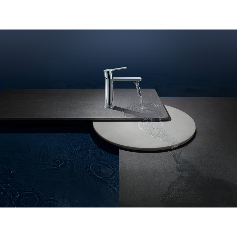 Starlight Chrome Single Hole Modern Bathroom Faucet