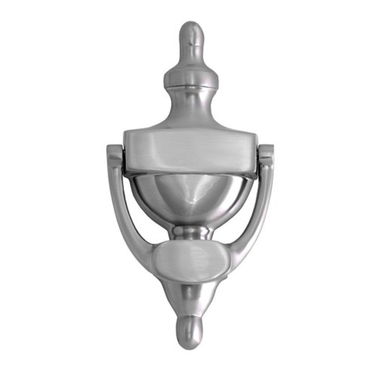 Satin Nickel Traditional Colonial Door Knocker