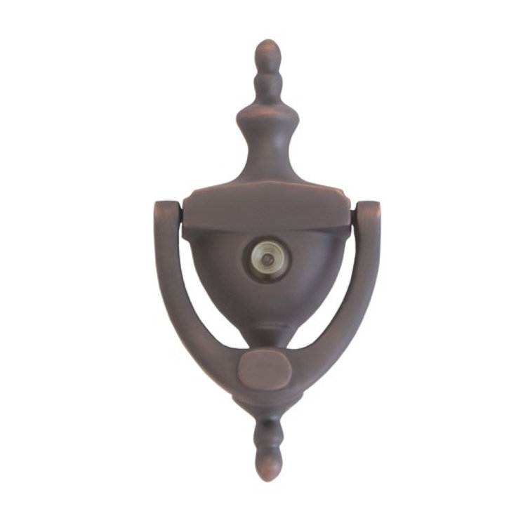 Venetian Bronze 6" Traditional Exterior Door Knocker