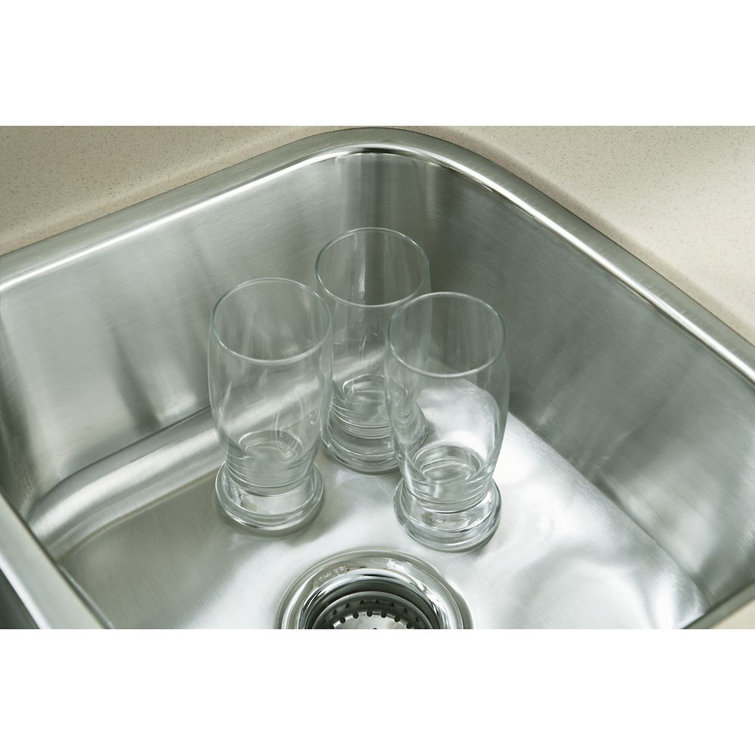 McAllister 31.75'' Stainless Steel Double Bowl Undermount Kitchen Sink