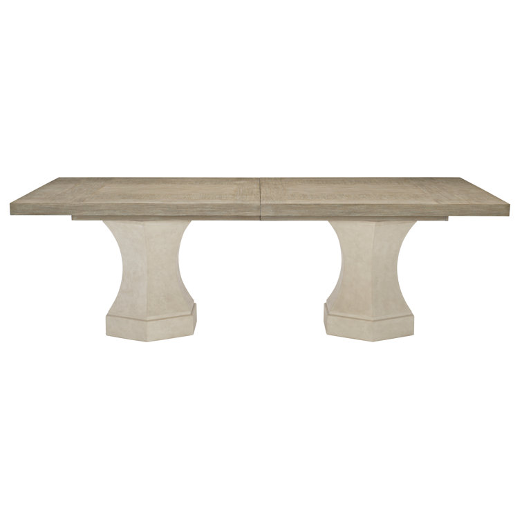 Santa Barbara Beige Oak Extendable Rectangular Dining Table