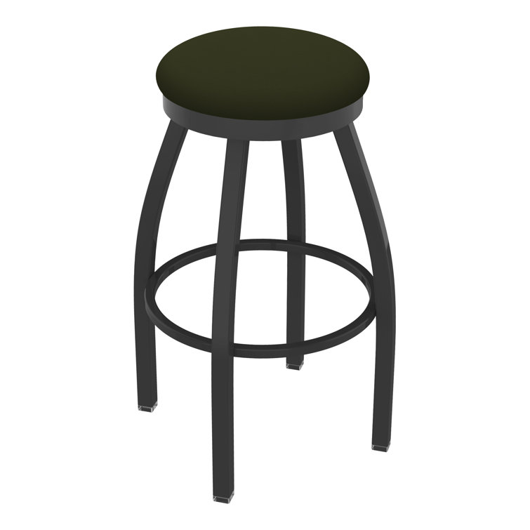 Pewter and Canter Pine Swivel Extra Tall Bar Stool