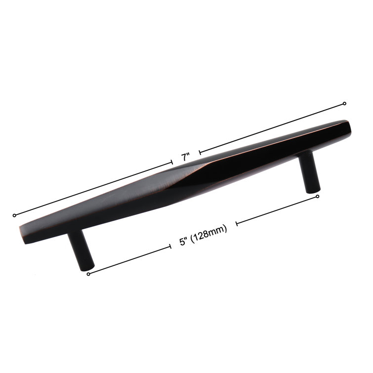 7-Inch Oil Rubbed Bronze Modern Industrial Bar Pull