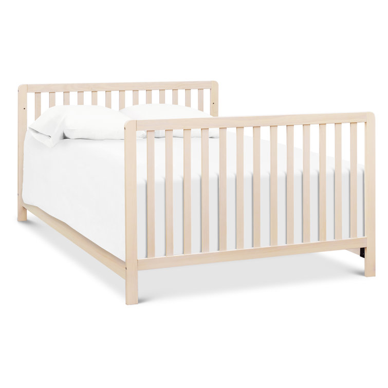 Washed Natural Pine 4-in-1 Convertible Crib with Storage