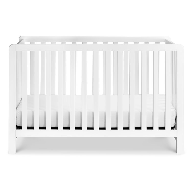 Colby Modern White 3-Drawer Nursery Dresser with Soft Close