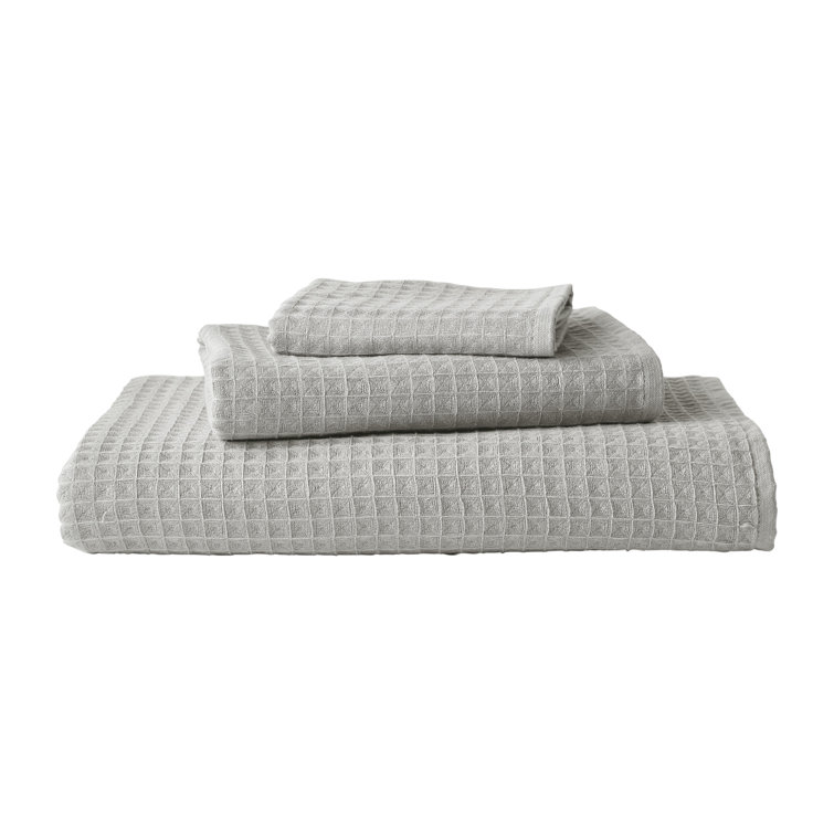 Linen Waffle Weave 100% Cotton Washcloth