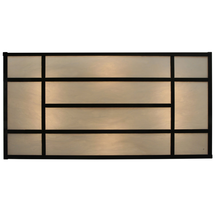Bronze Globe 6-Light LED Semi Flush Mount for Indoor/Outdoor