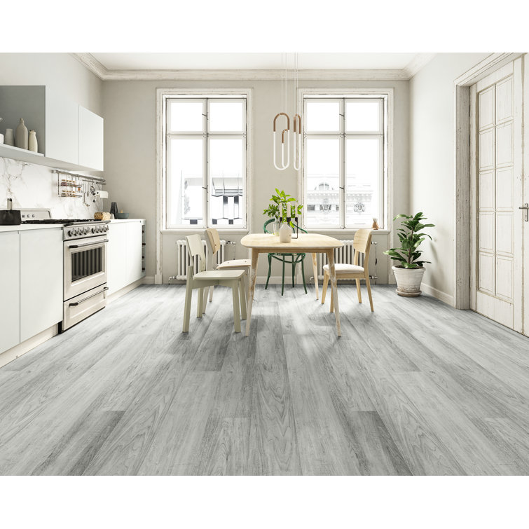 Ashen Bay Extra Long Wide Plank Waterproof Vinyl Flooring