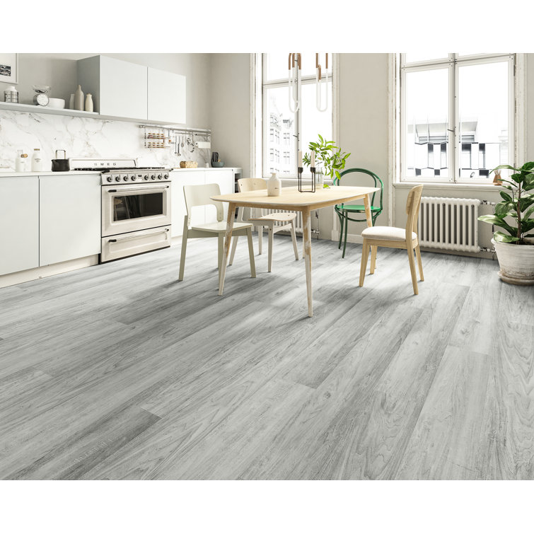 Ashen Bay Extra Long Wide Plank Waterproof Vinyl Flooring