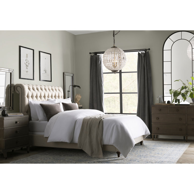 Transitional 3-Drawer Brown Nightstand with Sleek Design