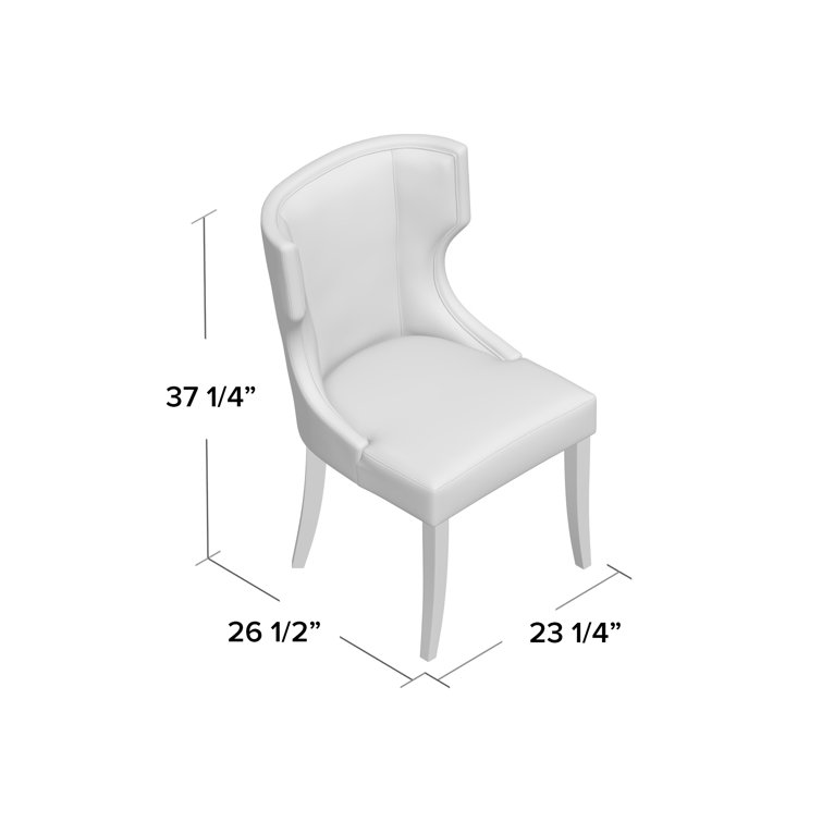 Gray Upholstered Traditional Wood Side Chair