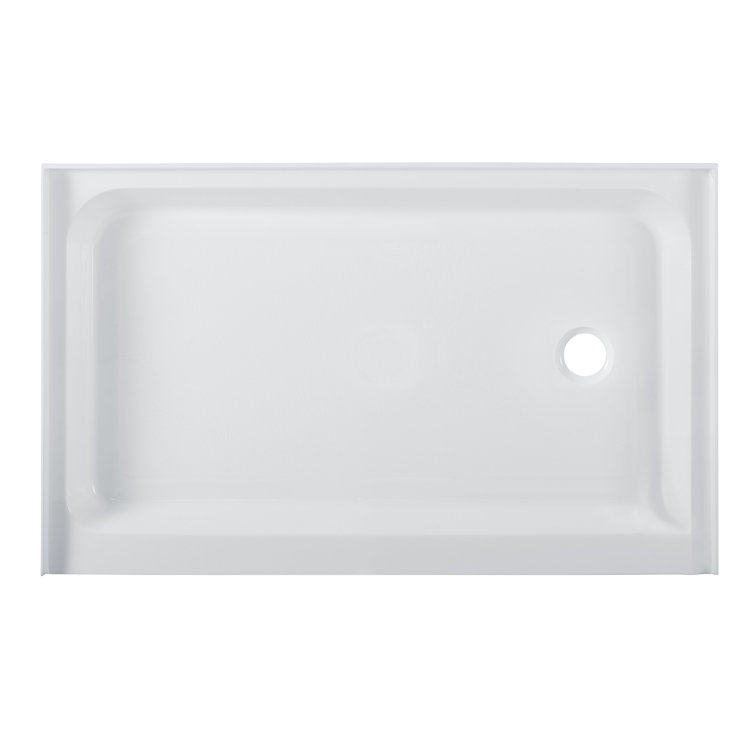 Voltaire Biscuit 48" x 36" Single-Threshold Shower Base
