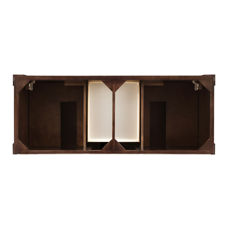 Brookfield 60" Double Sink Mahogany Freestanding Vanity