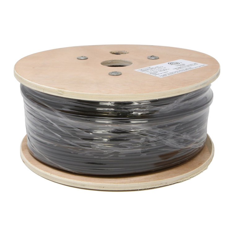 250ft Black 14AWG 2-Conductor Direct Burial Cable